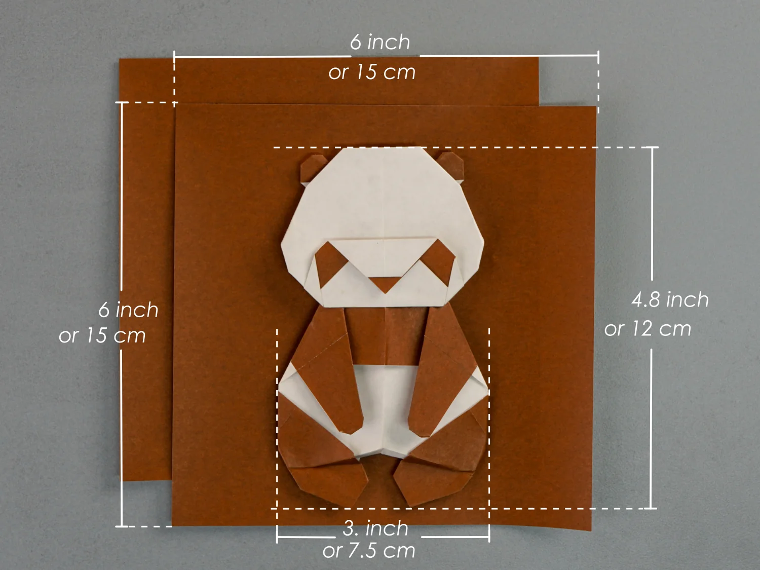 origami panda | origamiok