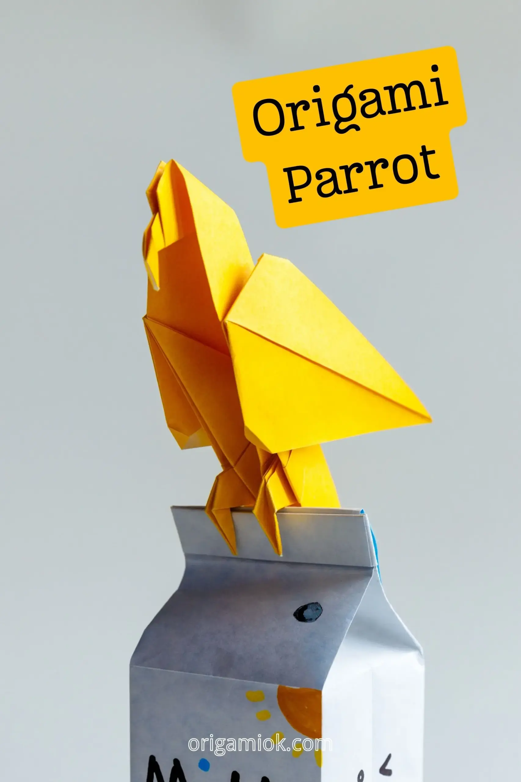 Origami parrot | OrigamiOk