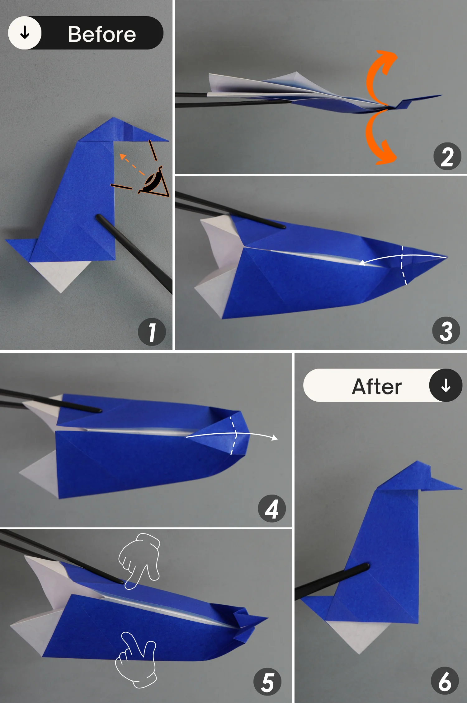 origami penguin | origamiok