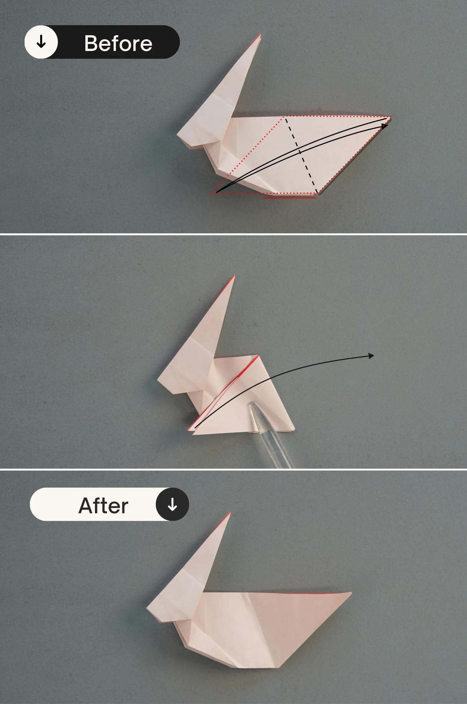 Origami rabbit | OrigamiOk