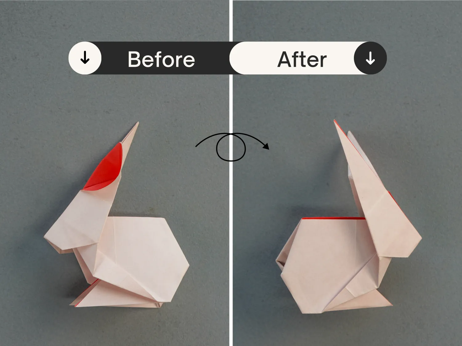 Origami rabbit | OrigamiOk