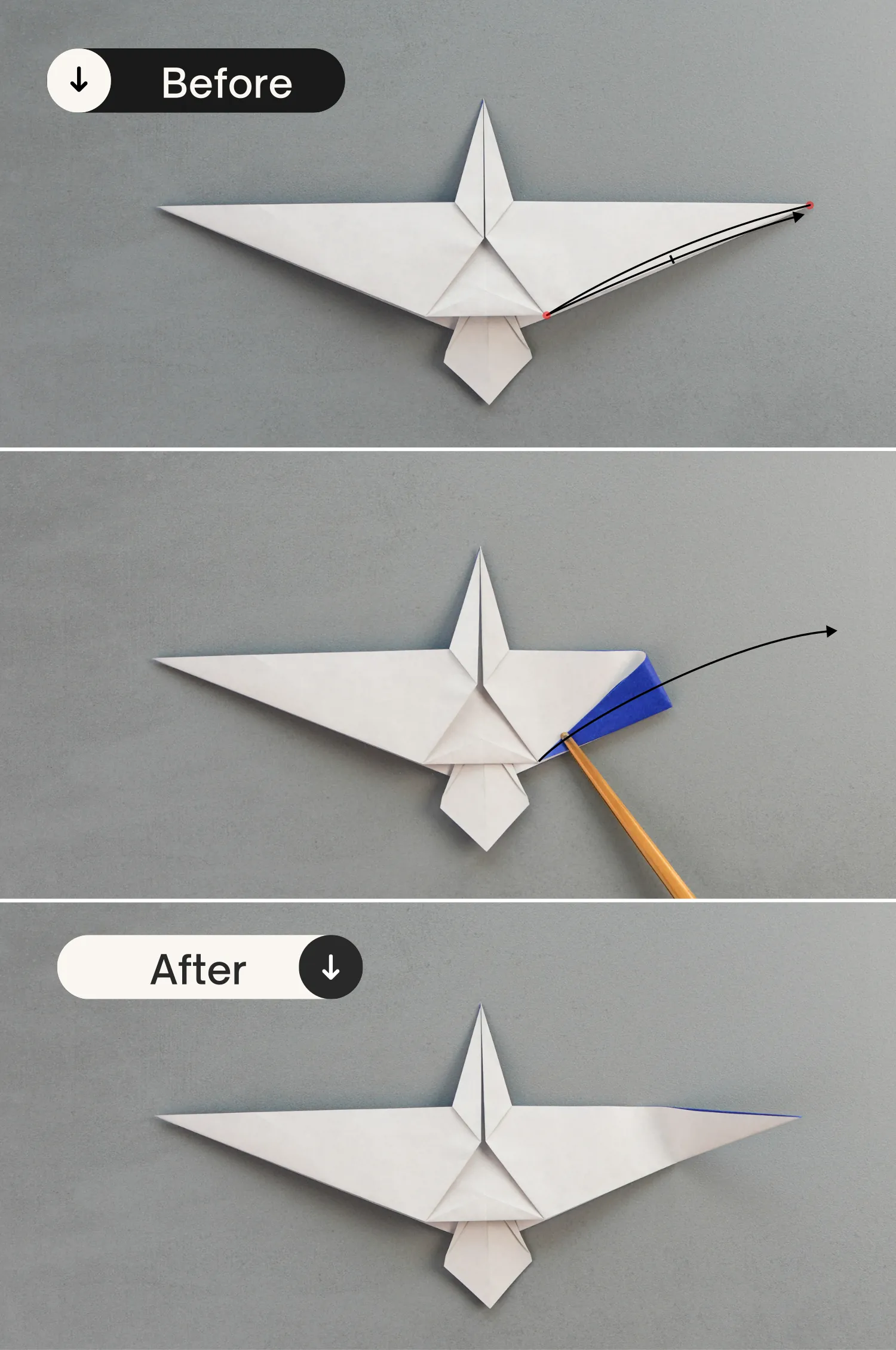 origami seagull| origamiok