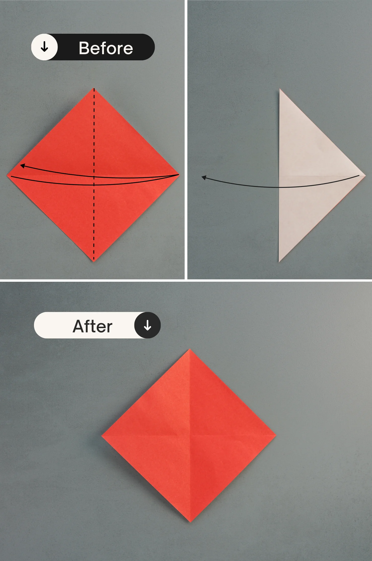 Origami origami secret heart message box | OrigamiOk