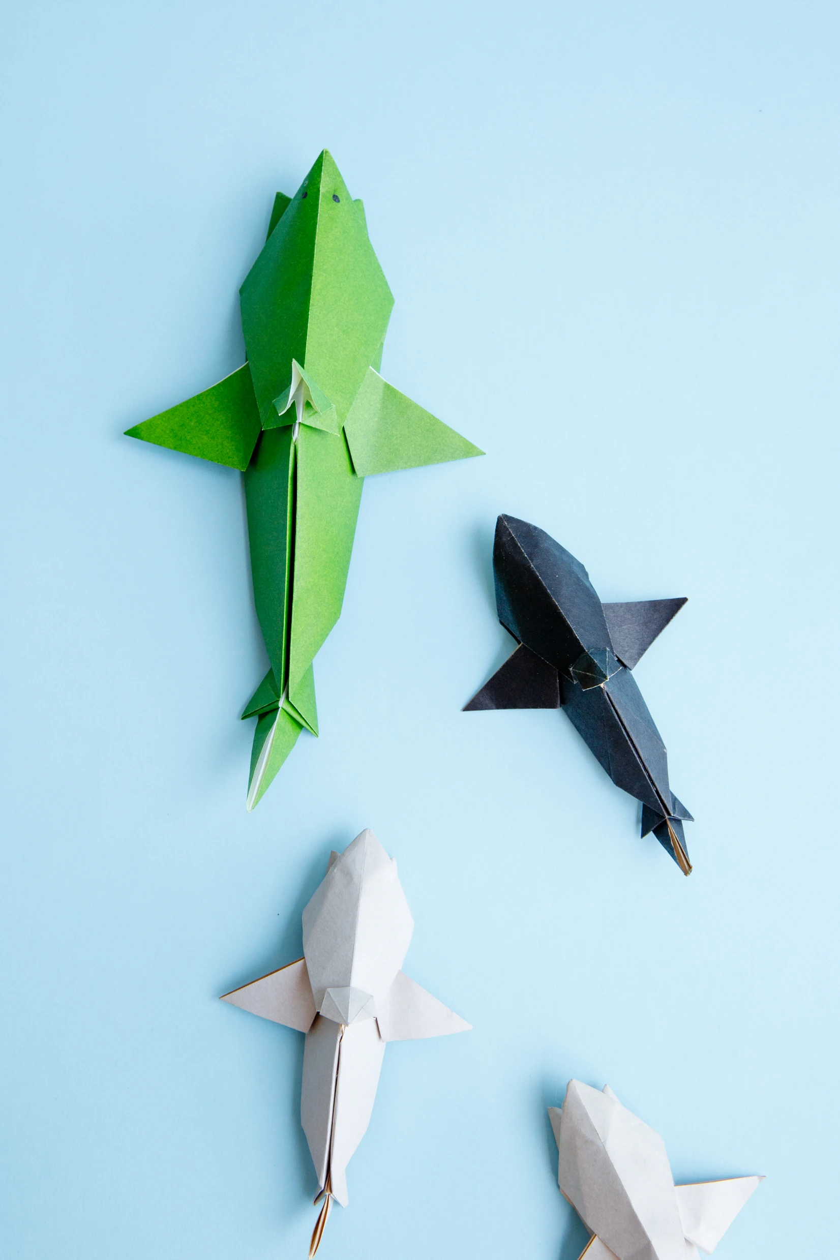 origami shark | origamiok