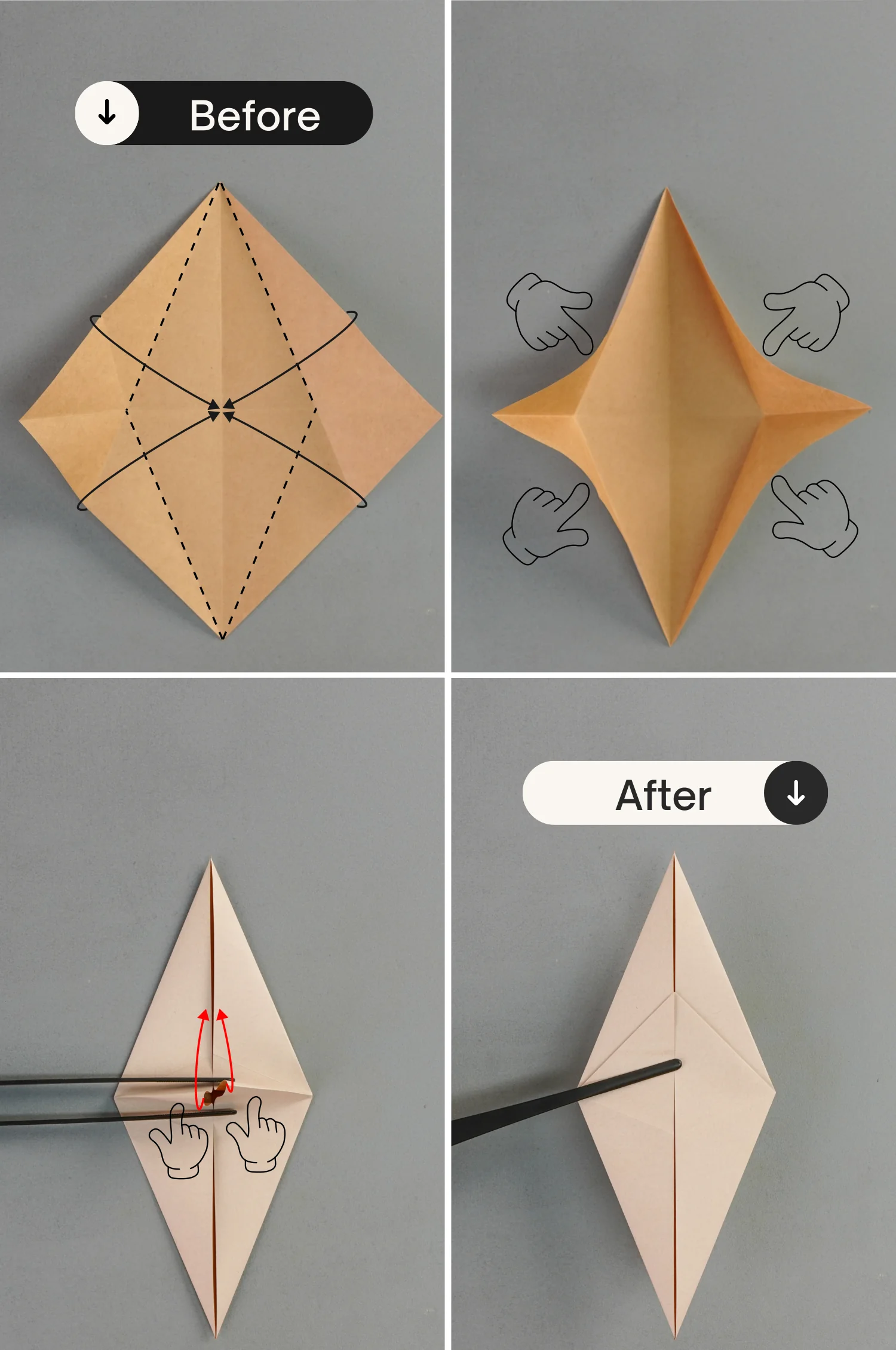 origami shark | origamiok