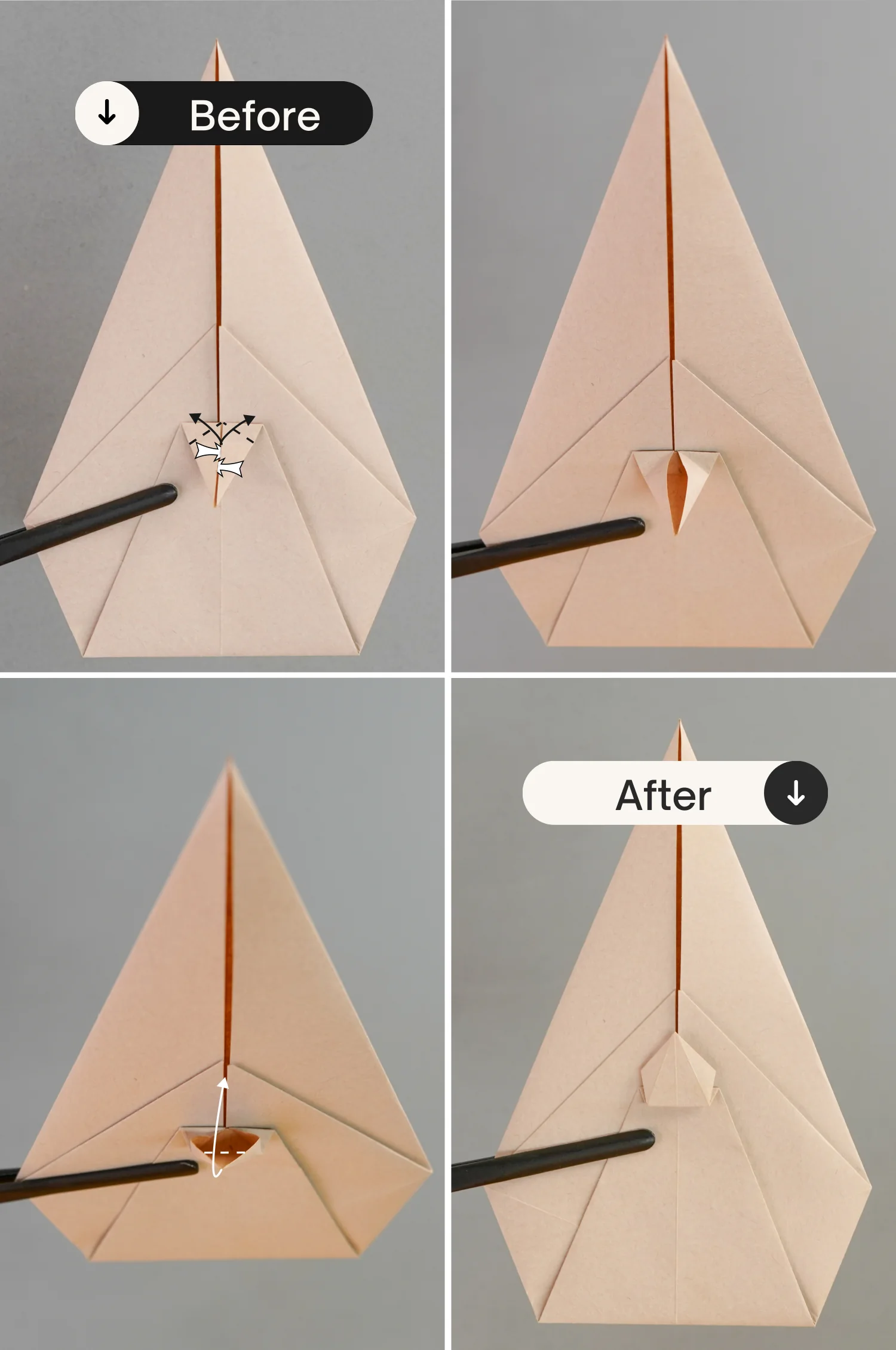 origami shark | origamiok