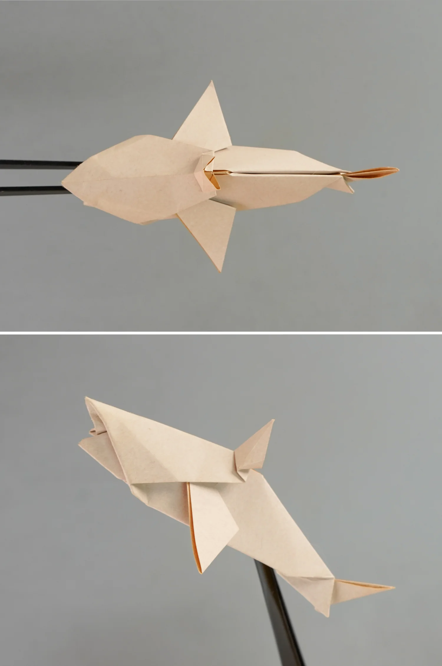 origami shark | origamiok