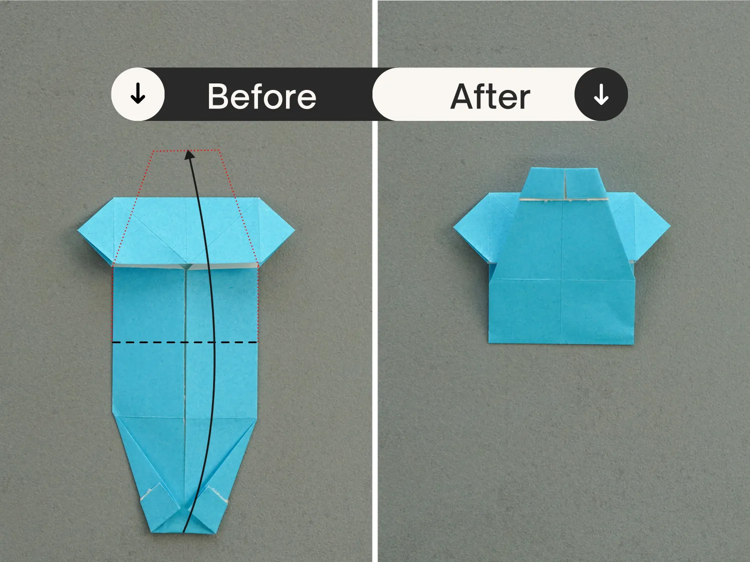 origami shirt | origamiok