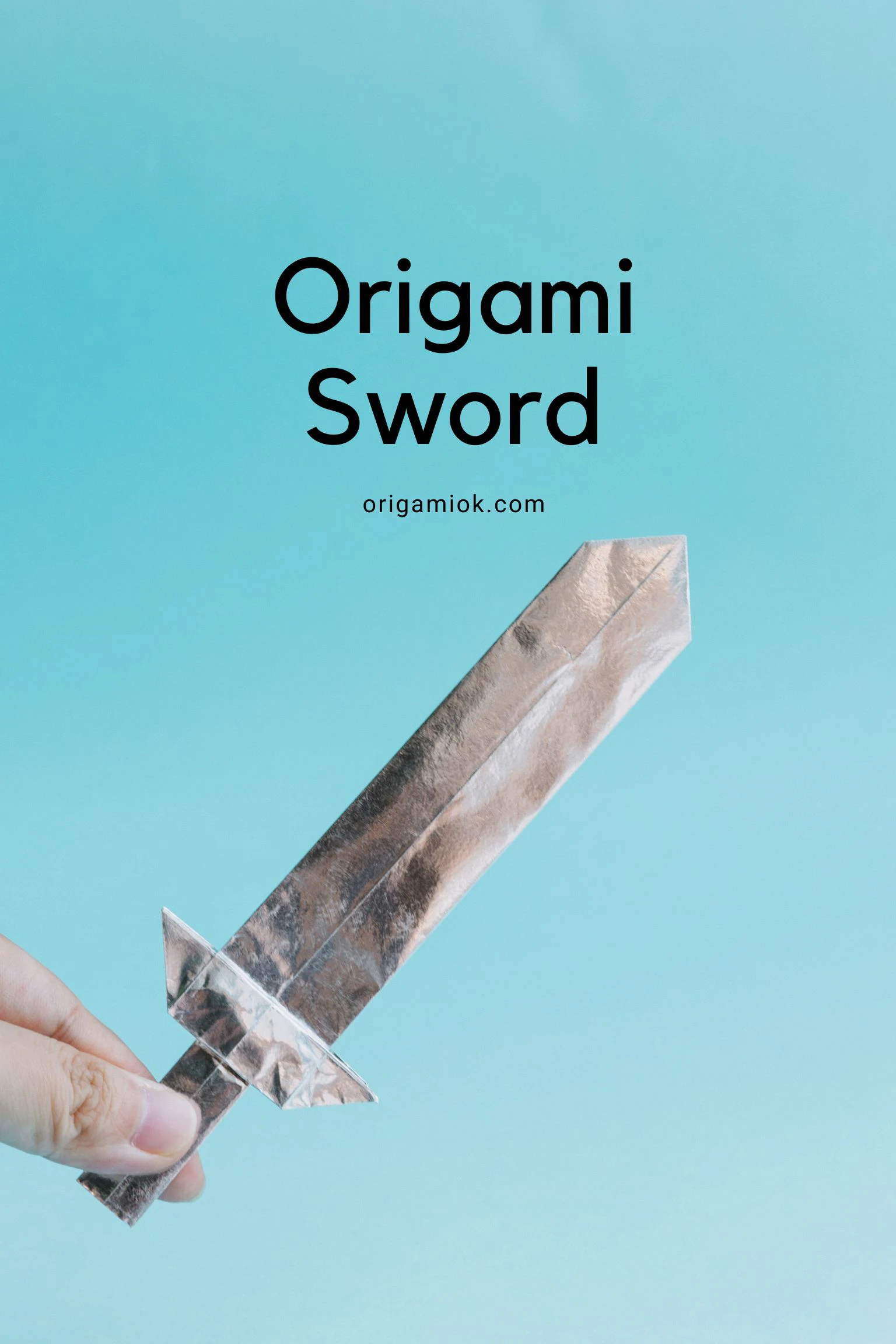 origami sword | origamiok