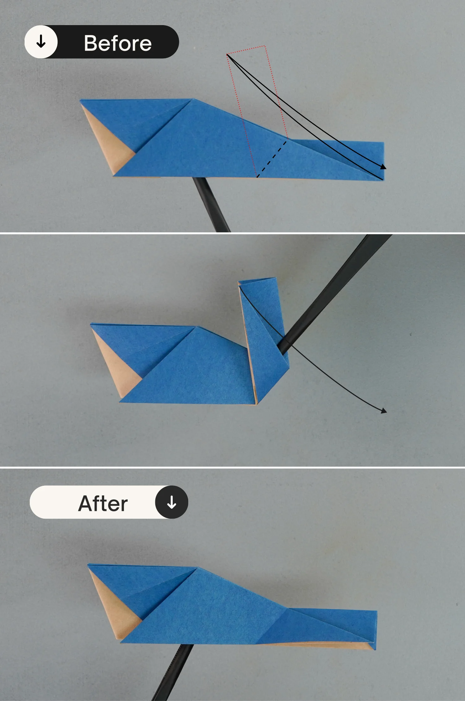 origami whale | origamiok