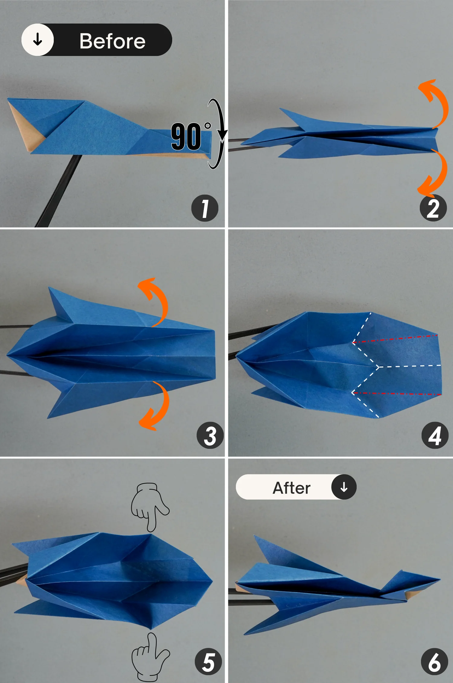 origami whale | origamiok