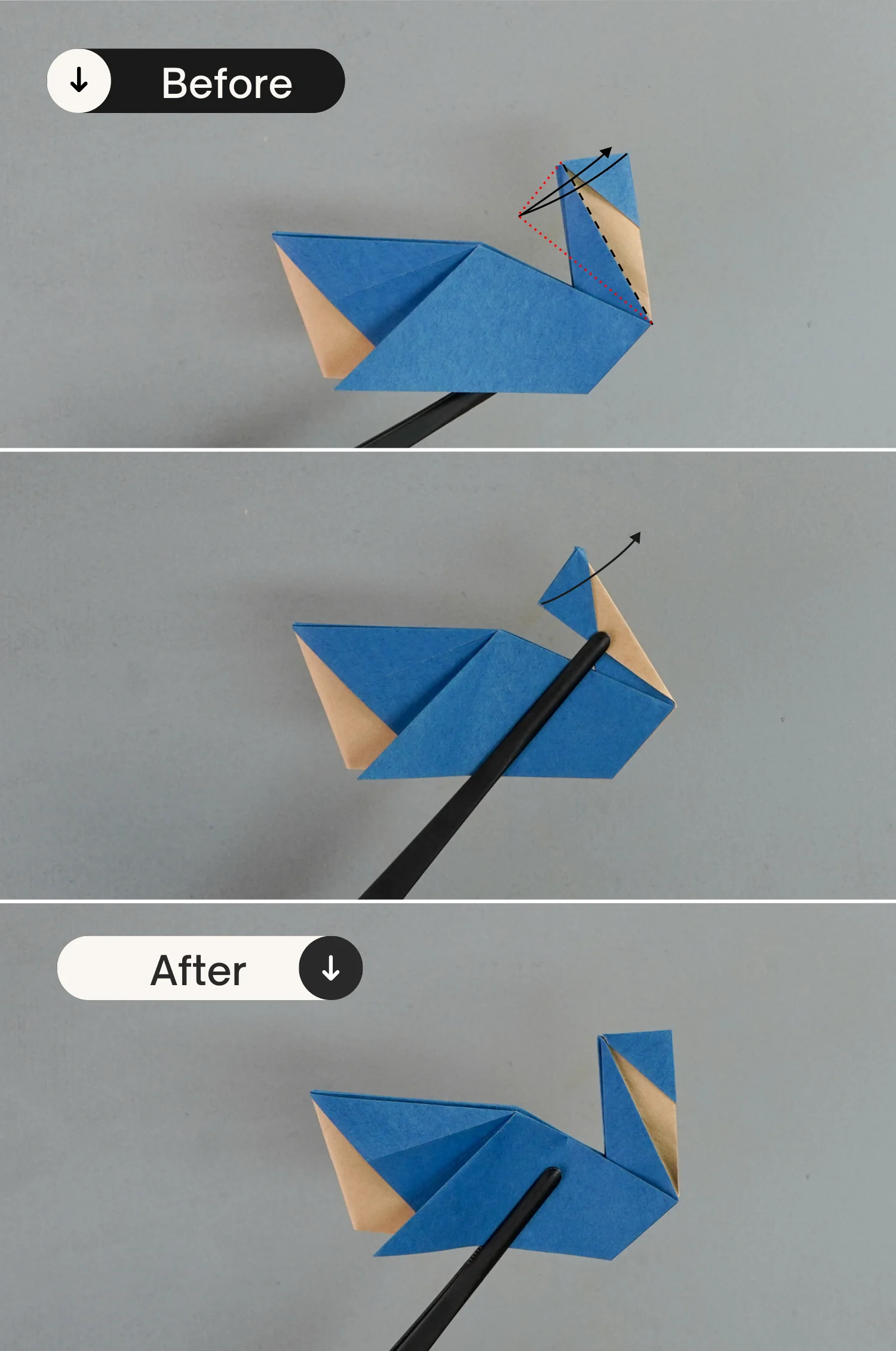 origami whale | origamiok