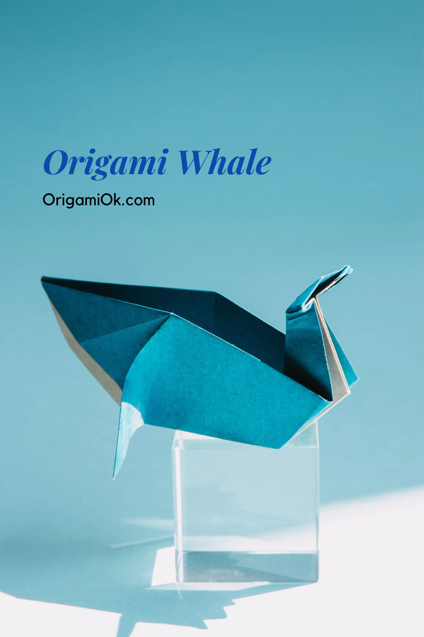 origami whale | origamiok