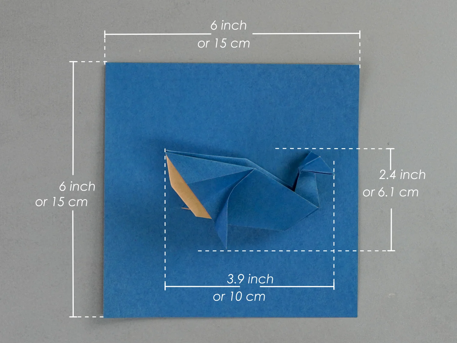 origami whale | origamiok