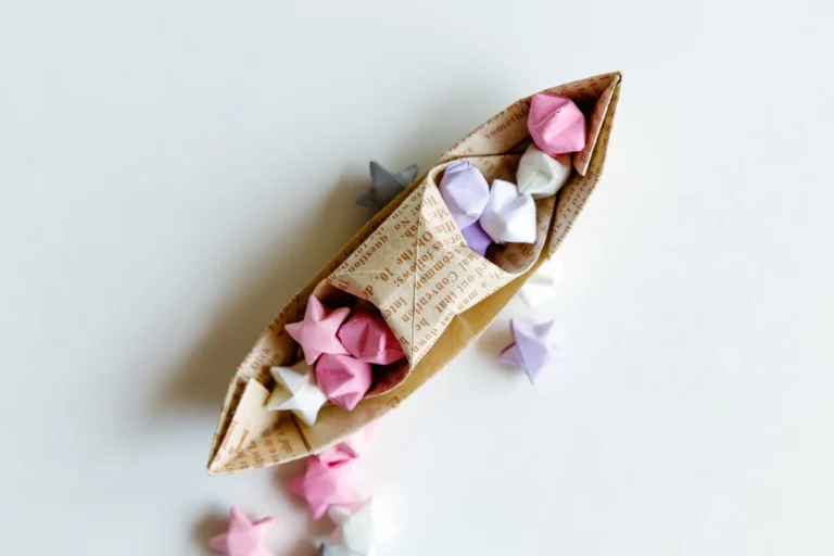 How to Fold an Origami Canoe