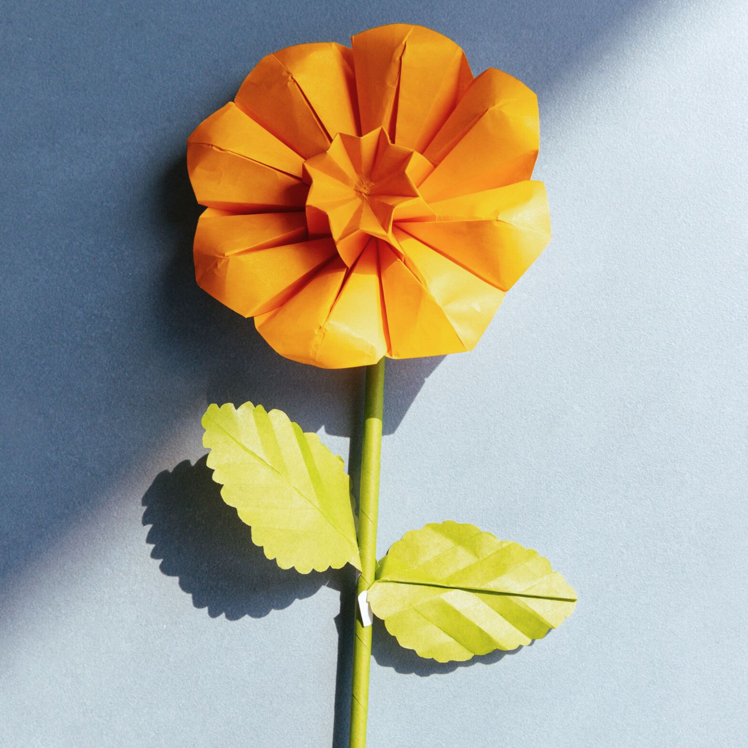 origami sunflower | origamiok