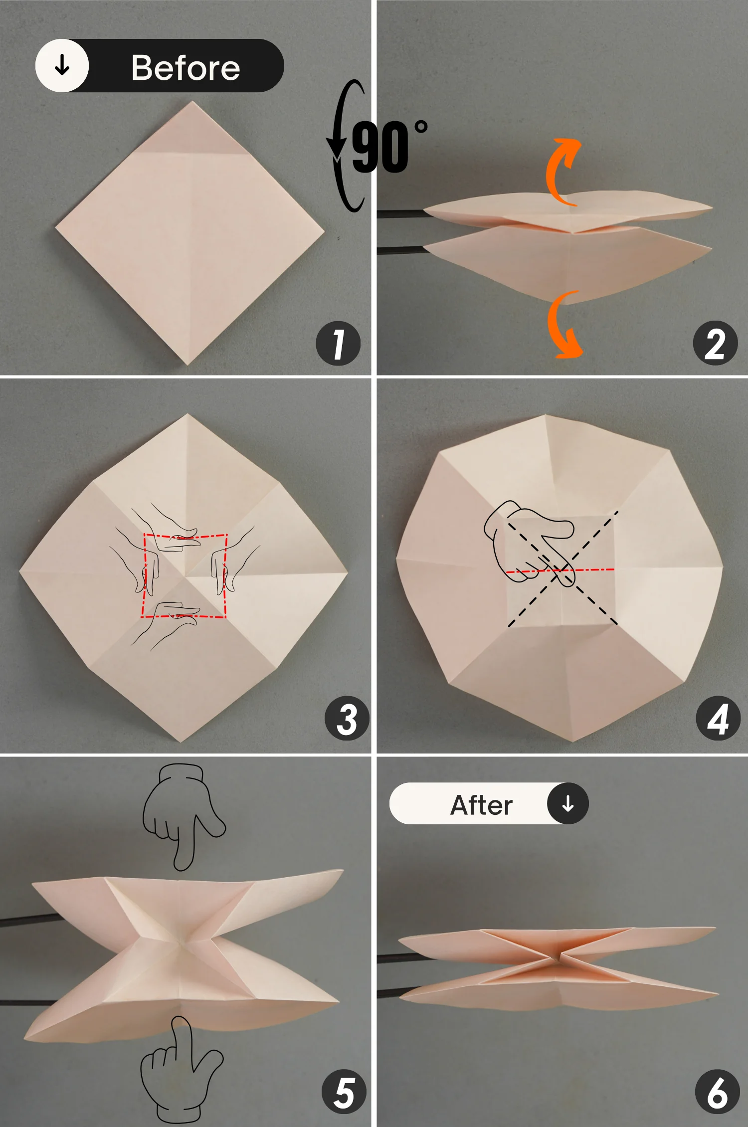 origami bow | origamiok