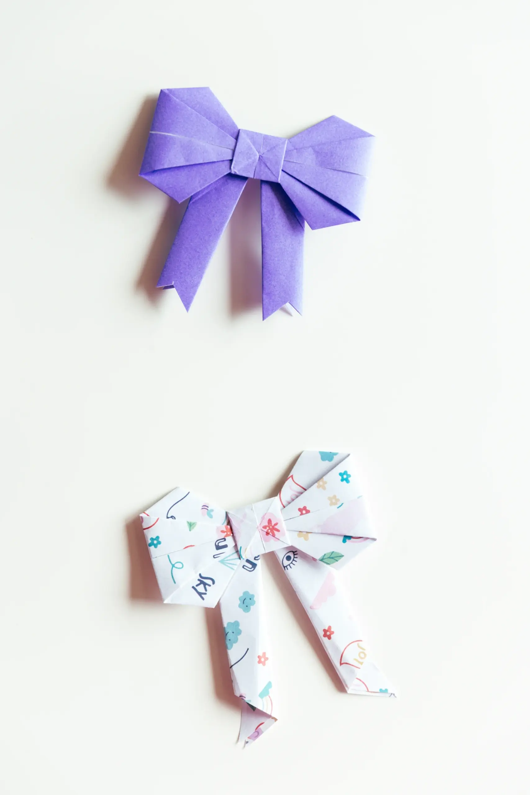 origami bow | origamiok