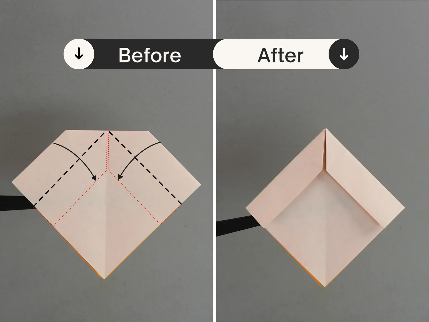 origami bow | origamiok