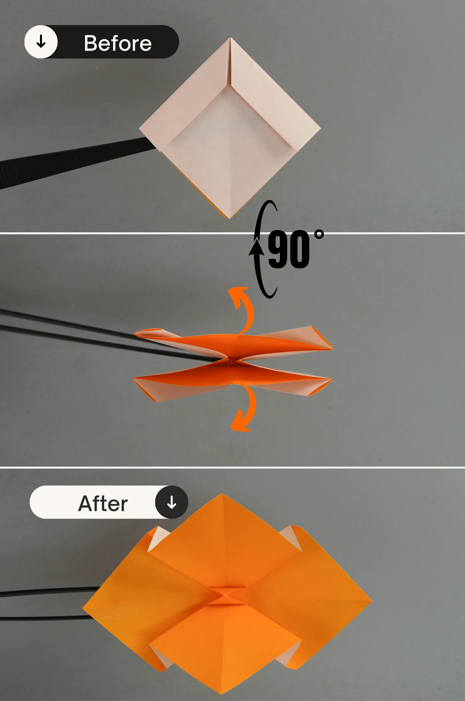 origami bow | origamiok