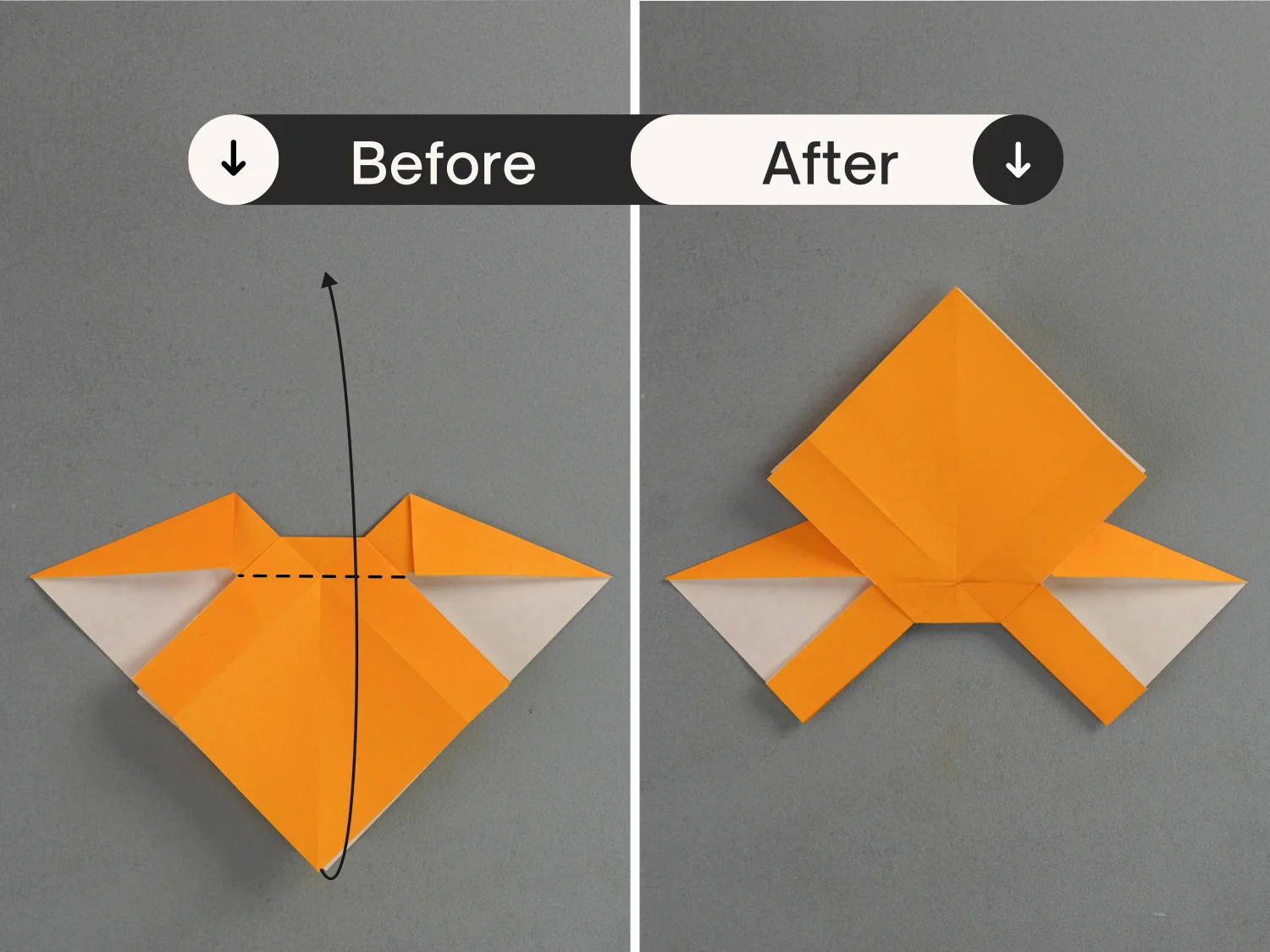 origami bow | origamiok