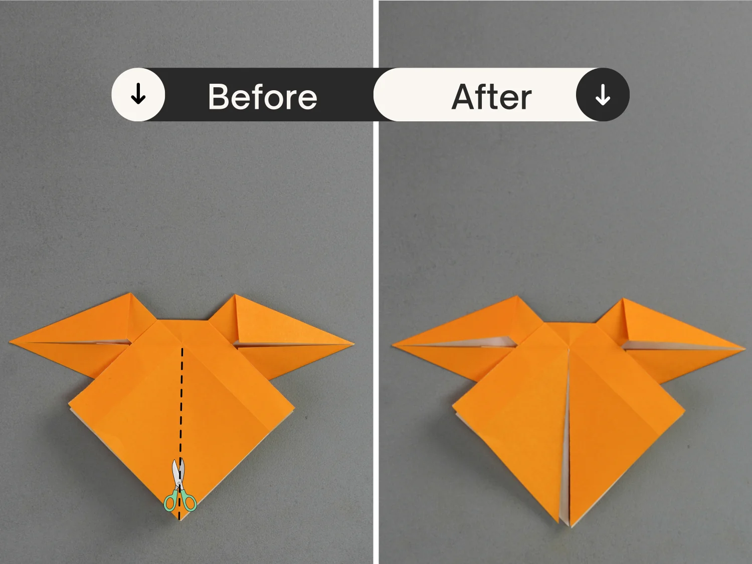 origami bow | origamiok