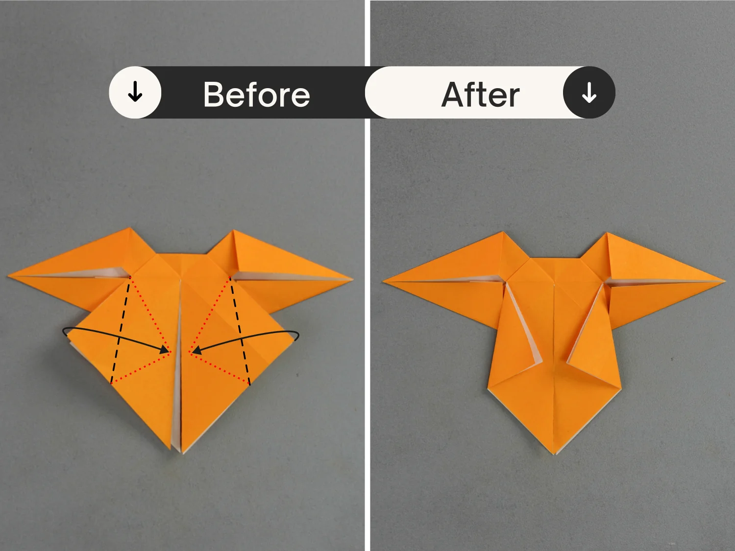 origami bow | origamiok