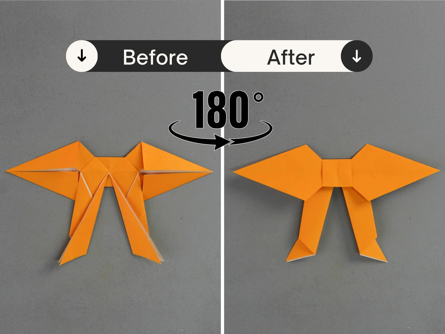 origami bow | origamiok