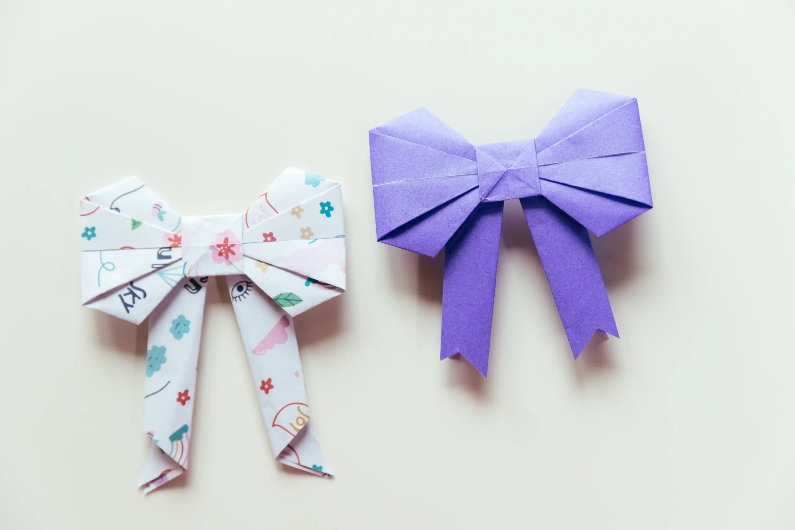 origami bow | origamiok