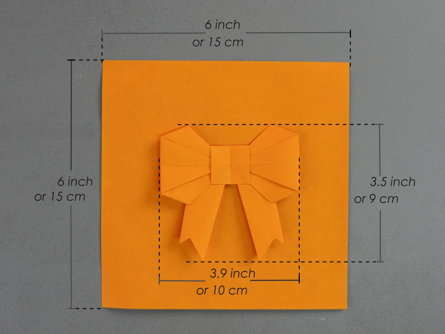 origami bow | origamiok