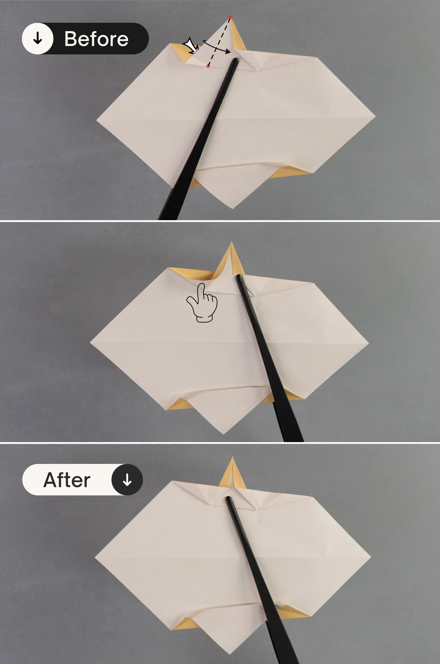 origami cow | origamiok