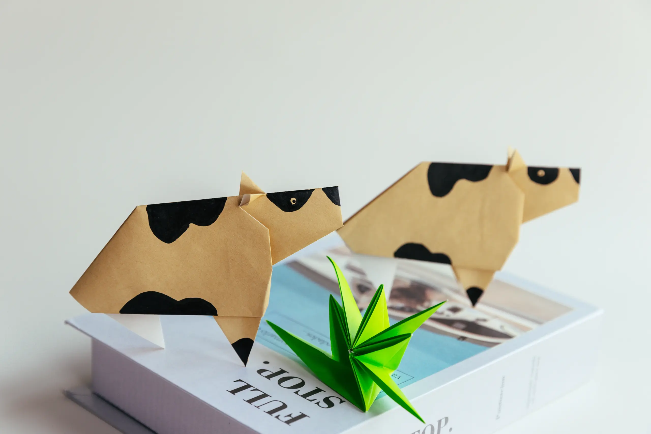 origami cow | origamiok