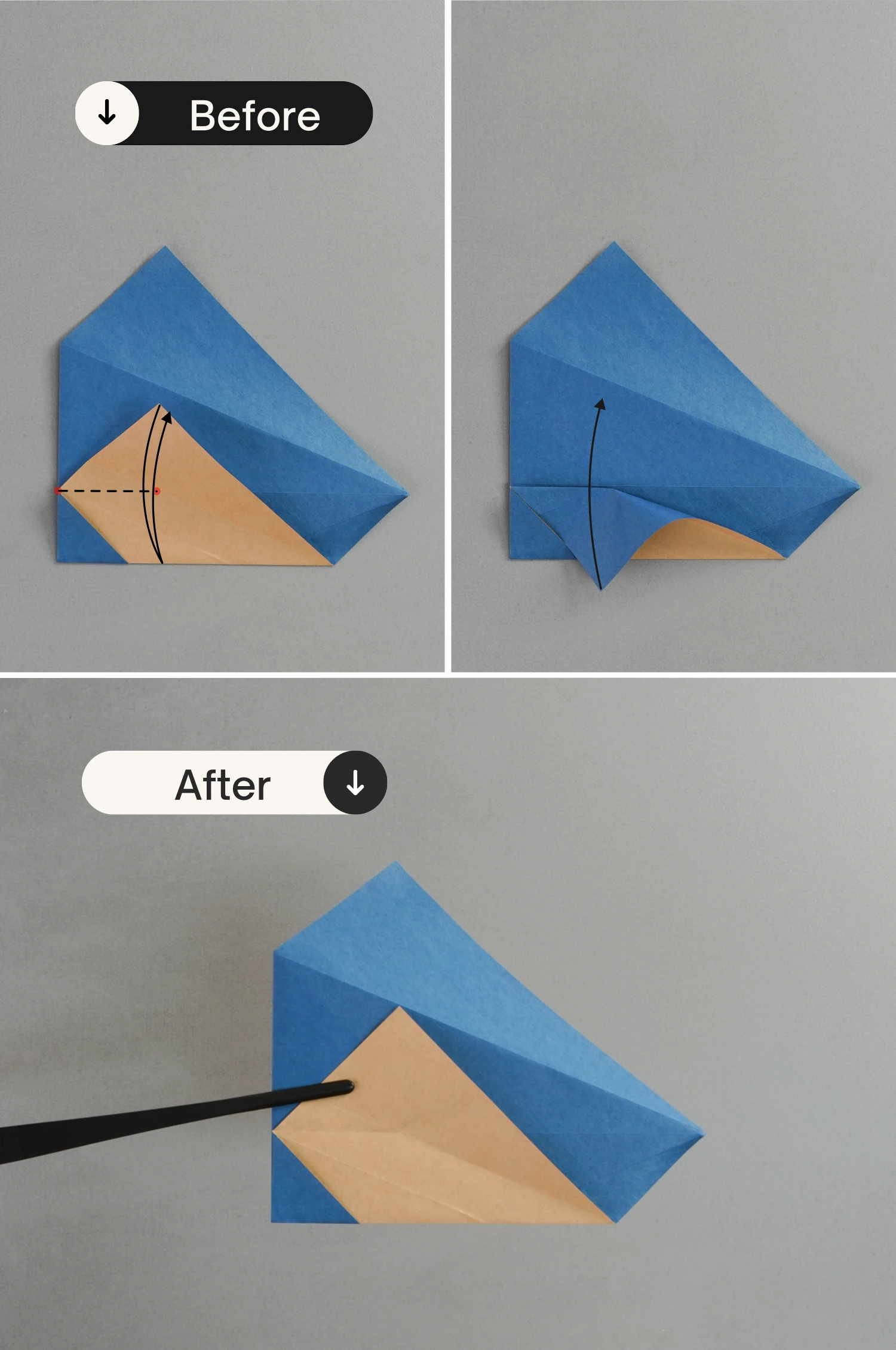 origami dolphin | origamiok