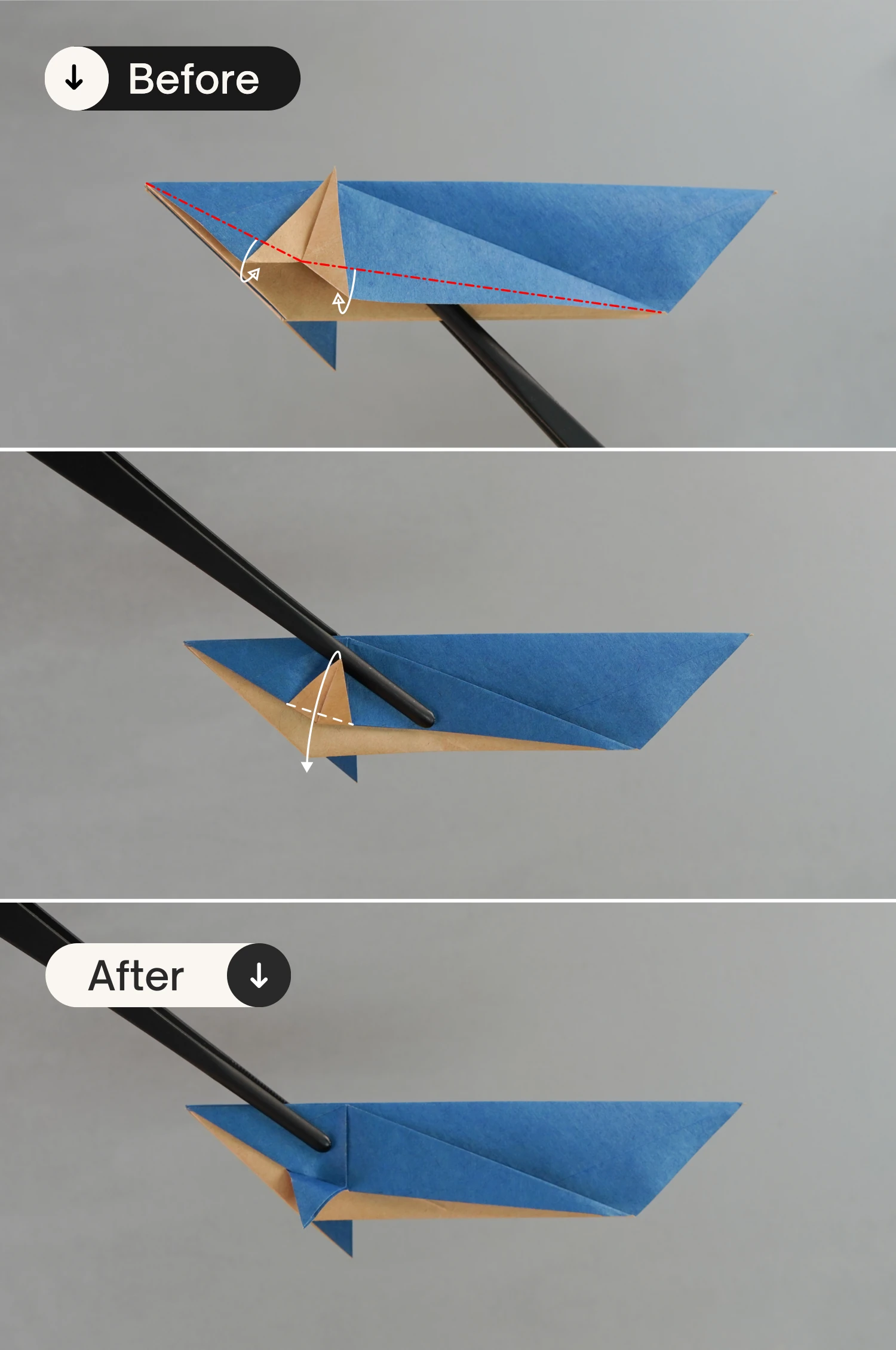 origami dolphin | origamiok