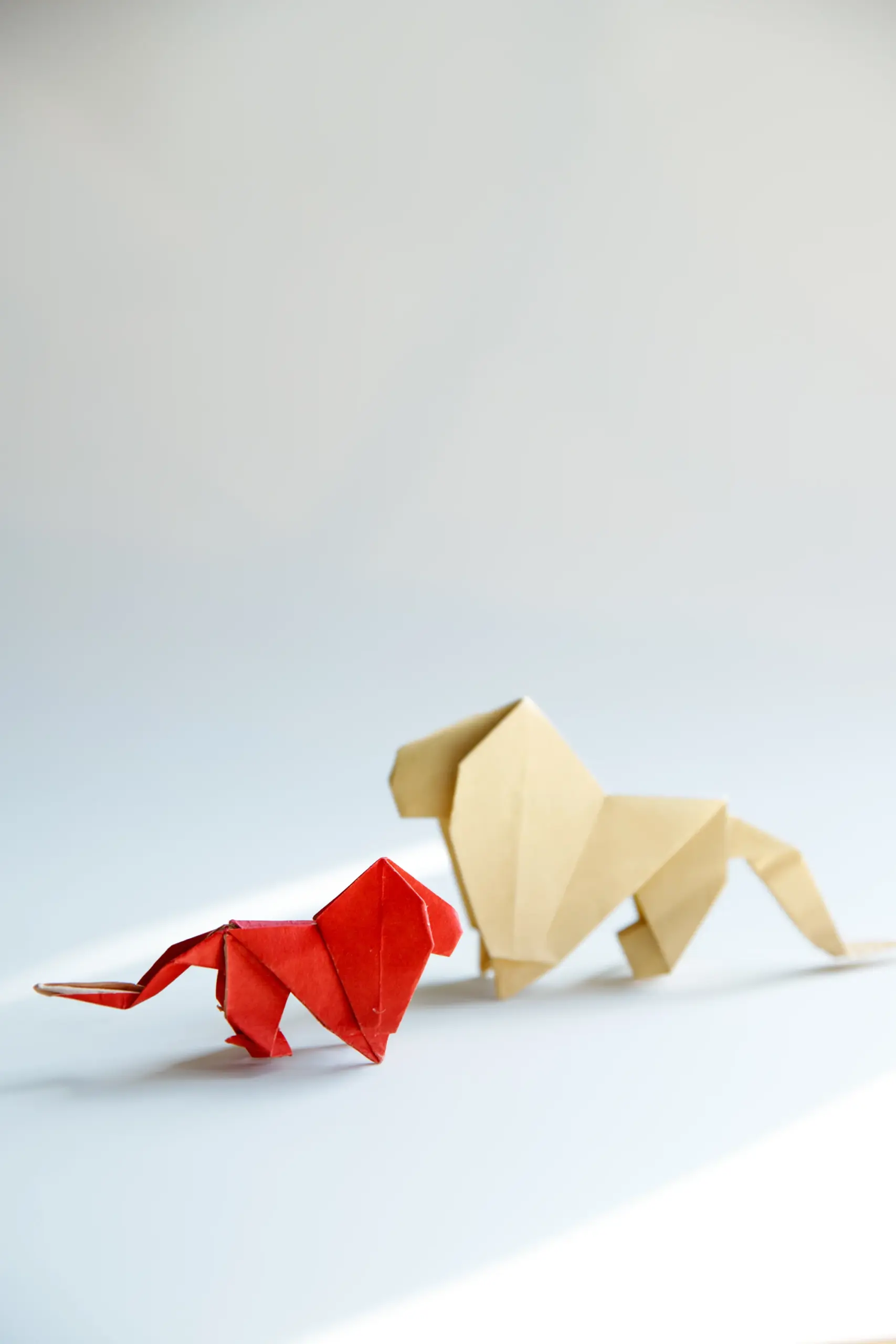 origami lion | origamiok