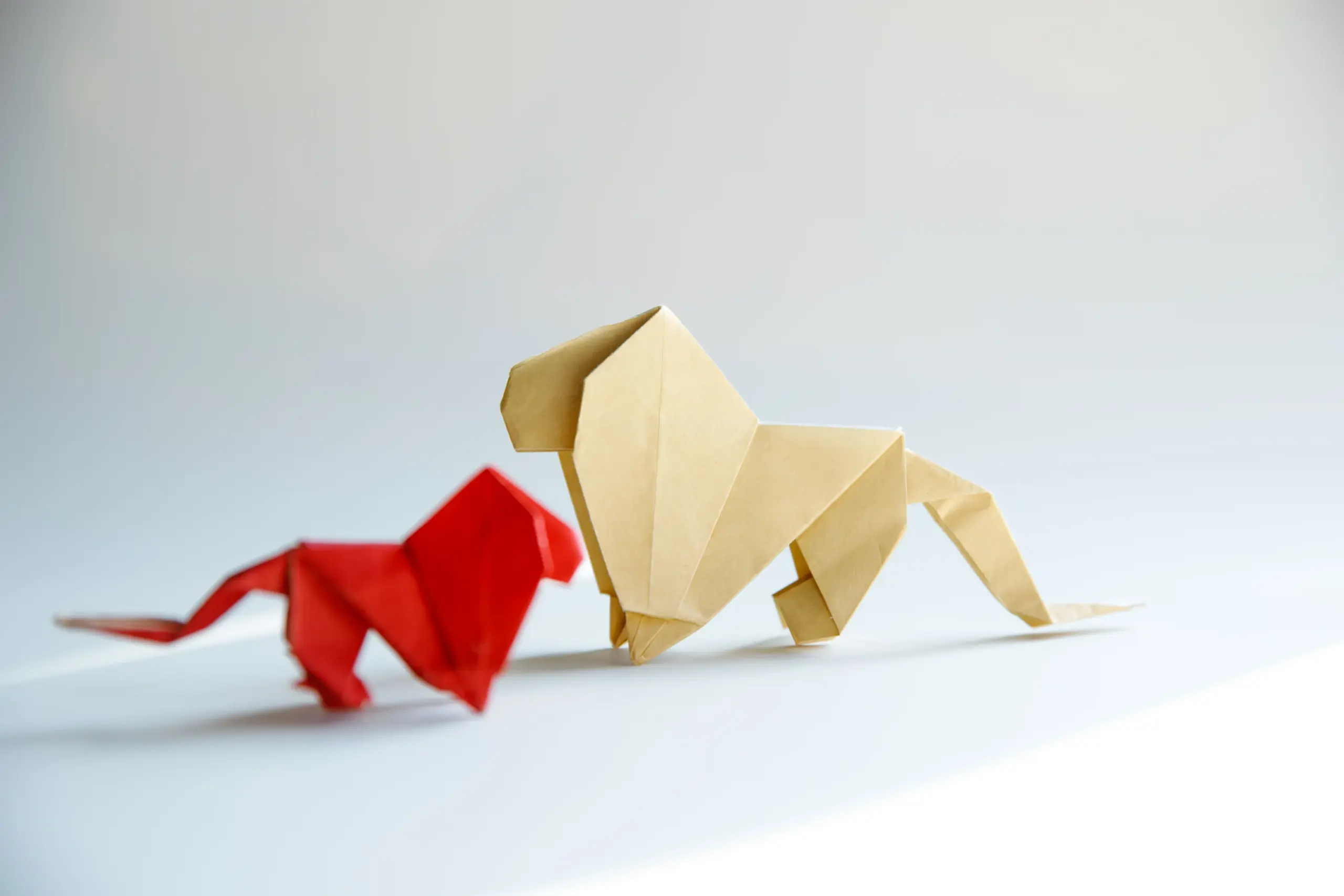 origami lion | origamiok