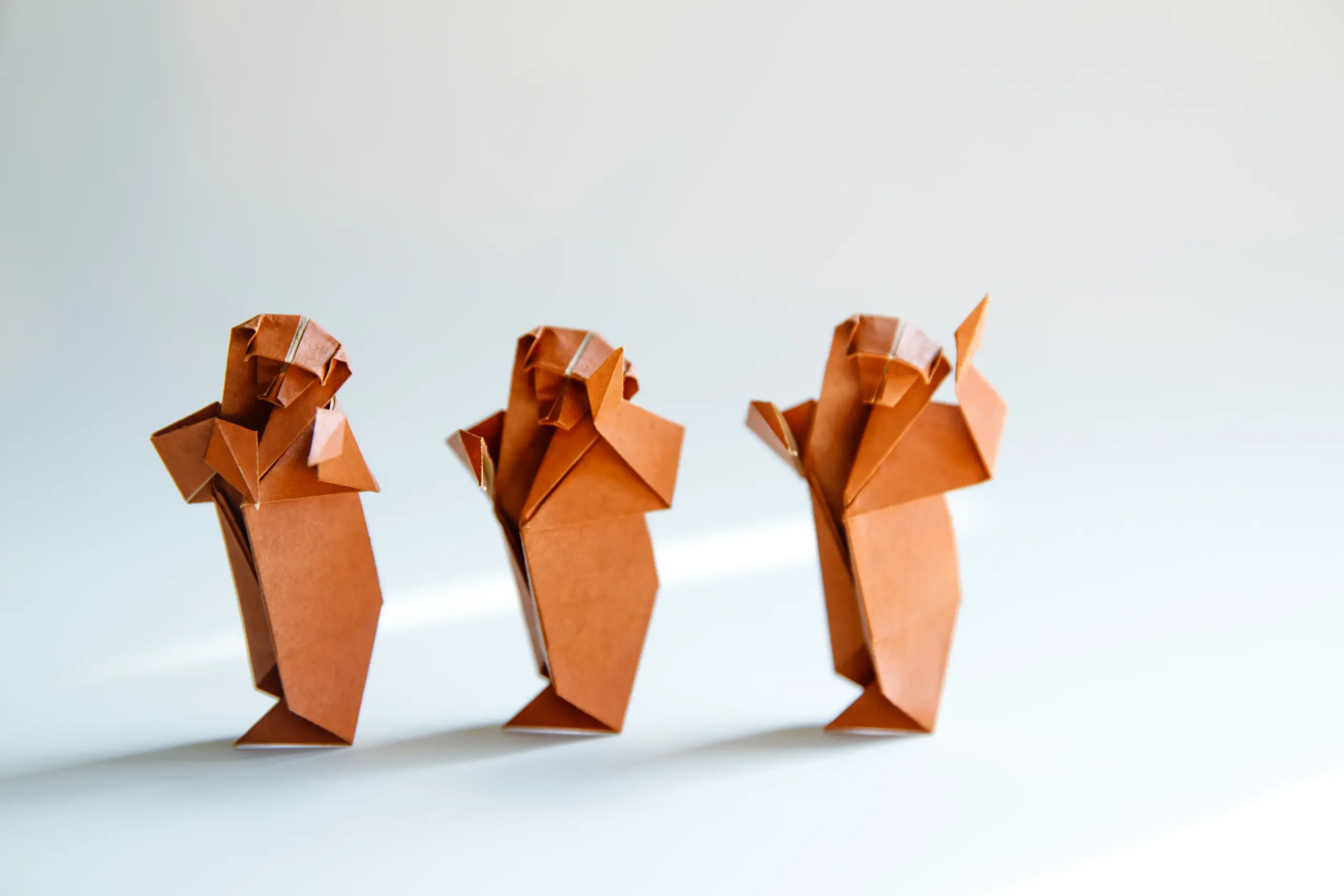 origami monkey | origamiok