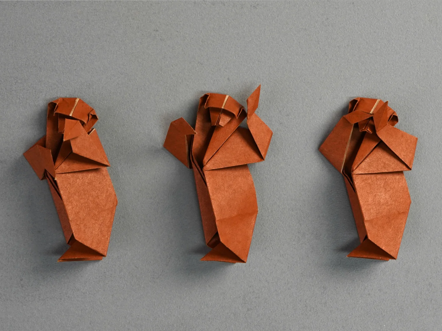 origami monkey | origamiok