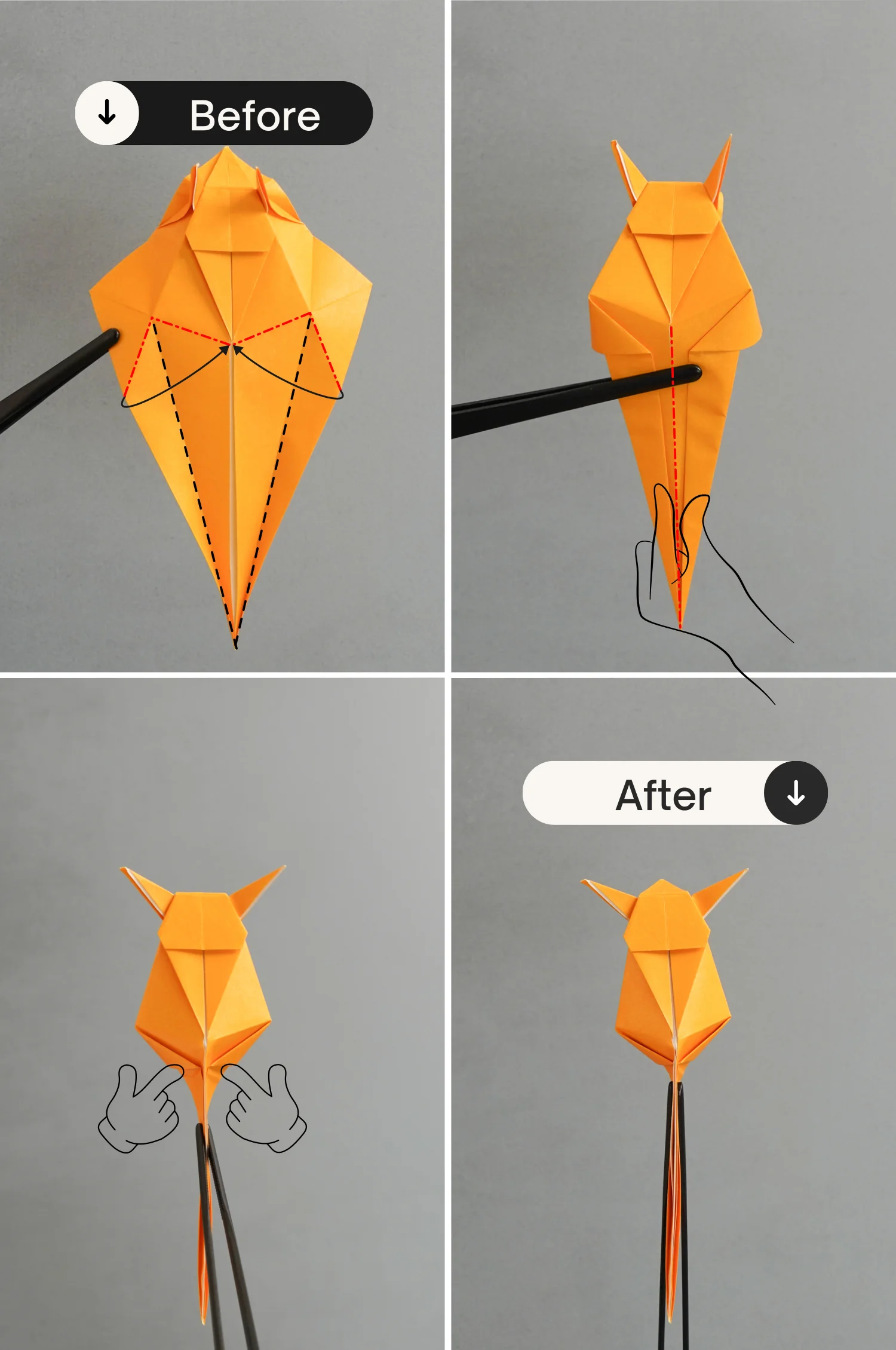 origami pikachu | origamiok