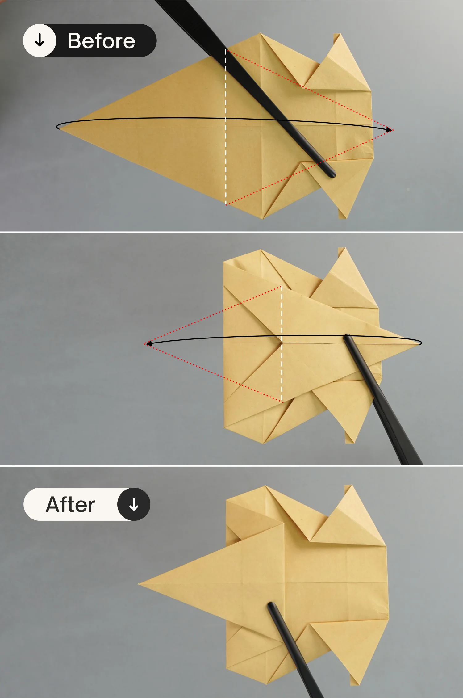 origami rhinoceros | origamiok