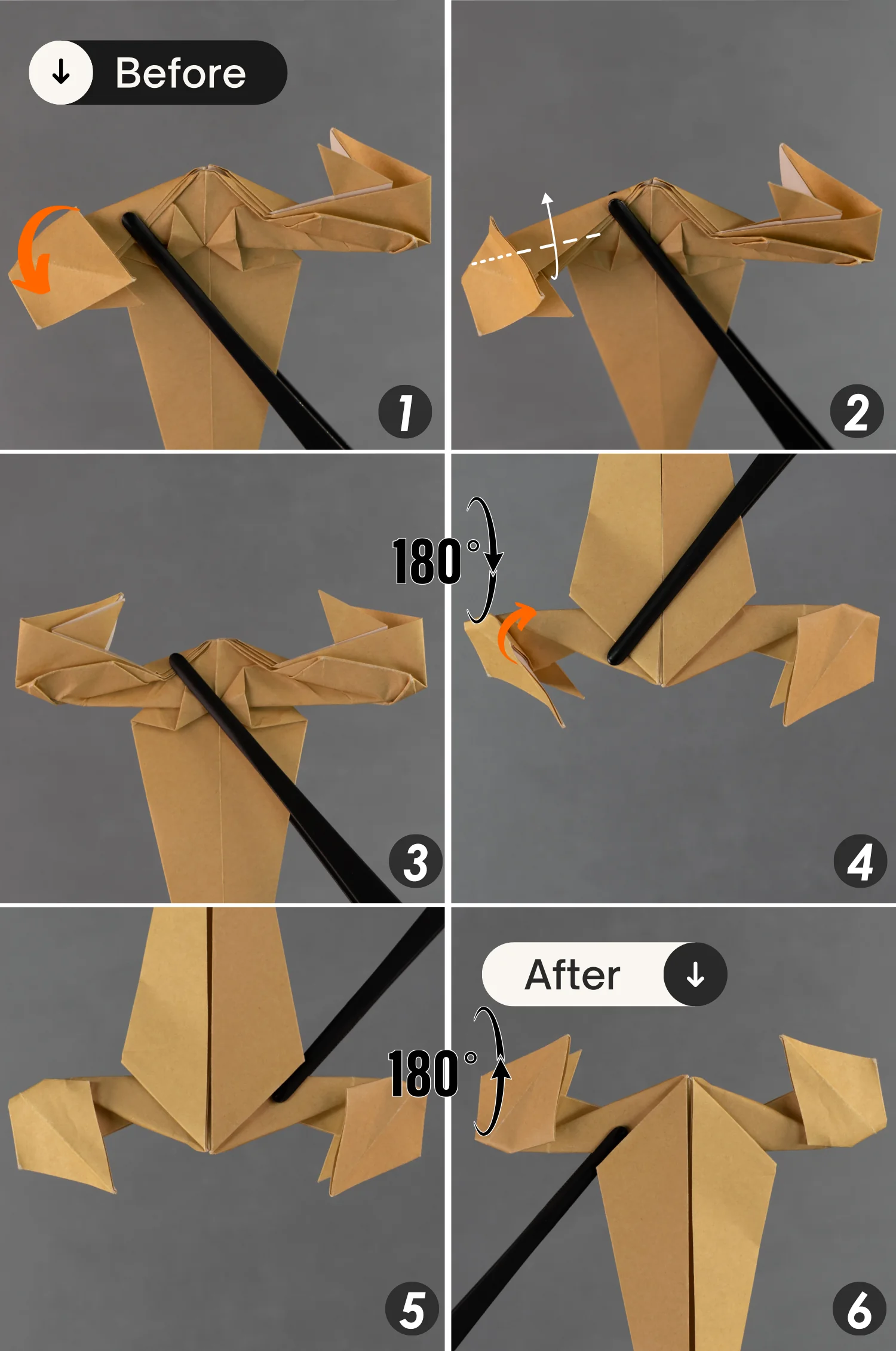 origami scorpion | origamiok