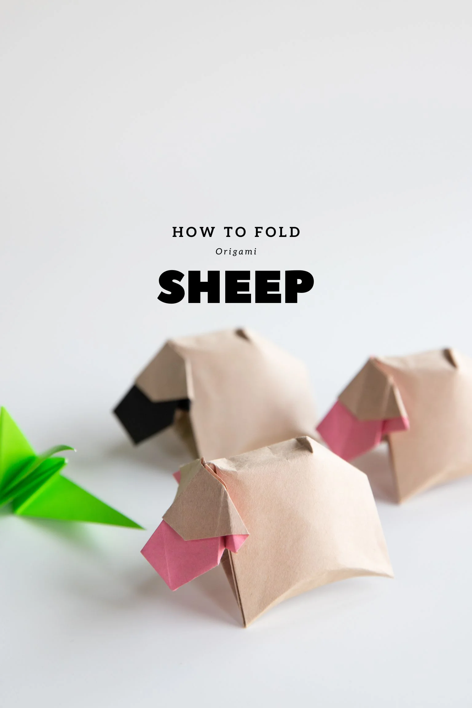 origami sheep | origamiok