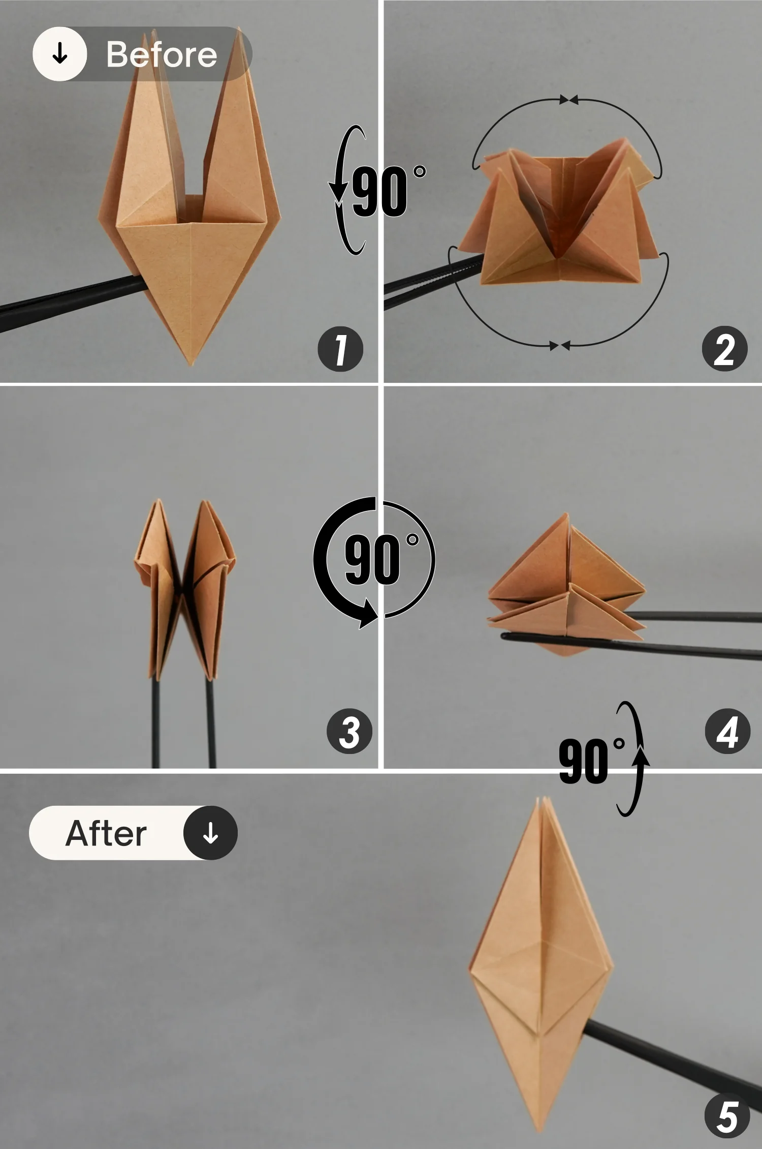 origami spider | origamiok