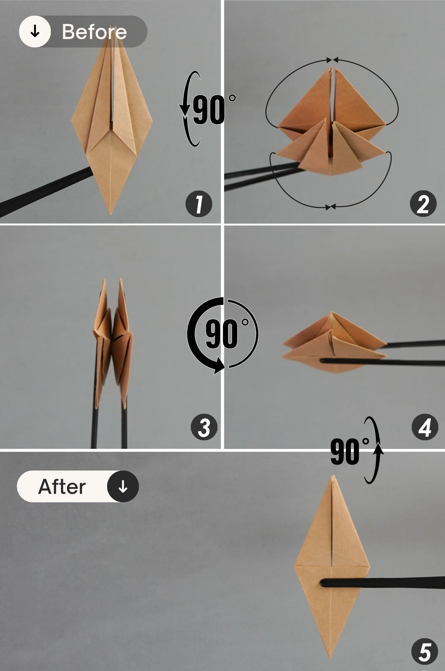 origami spider | origamiok