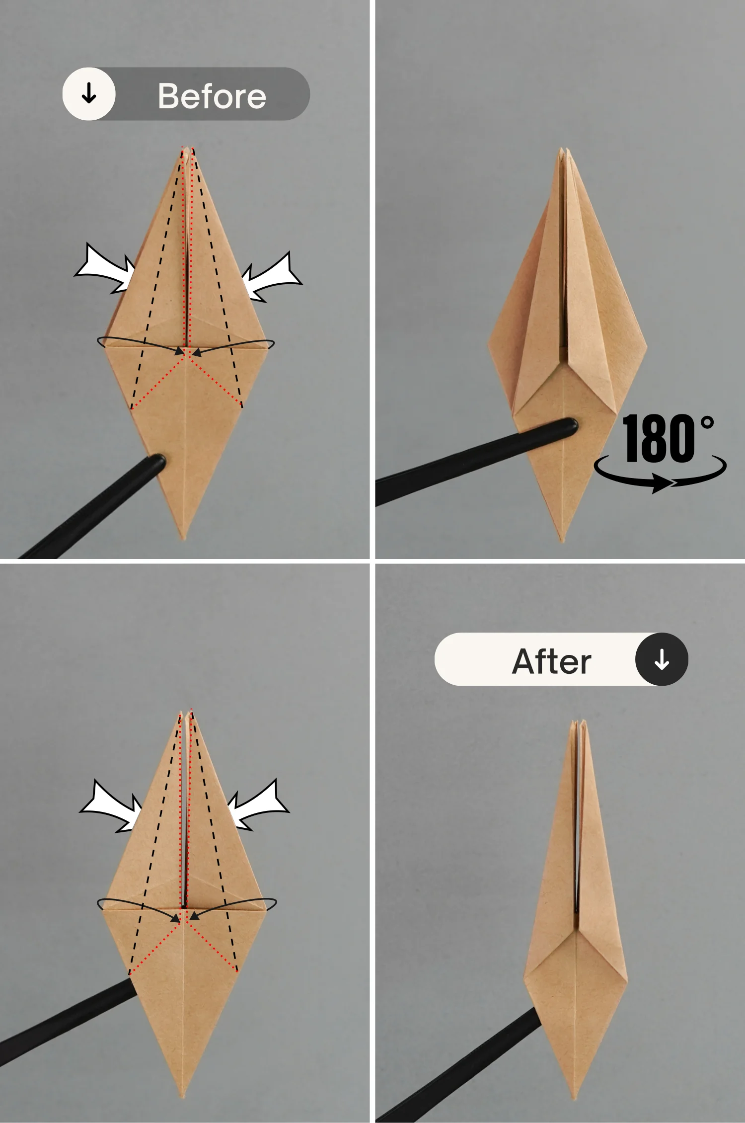 origami spider | origamiok