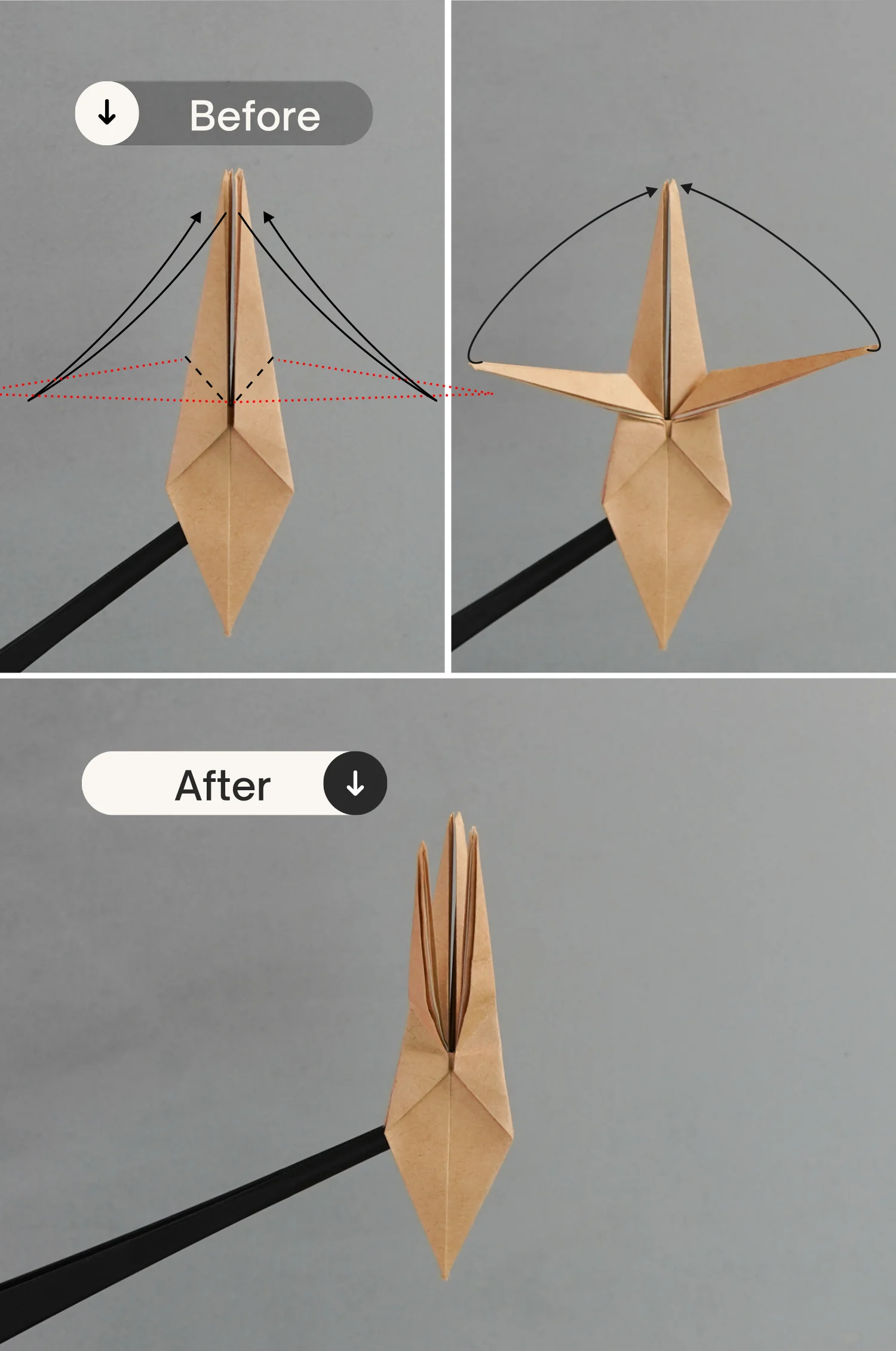 origami spider | origamiok