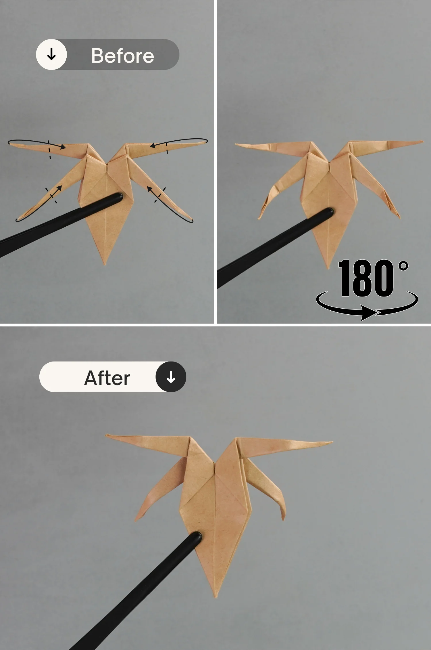 origami spider | origamiok