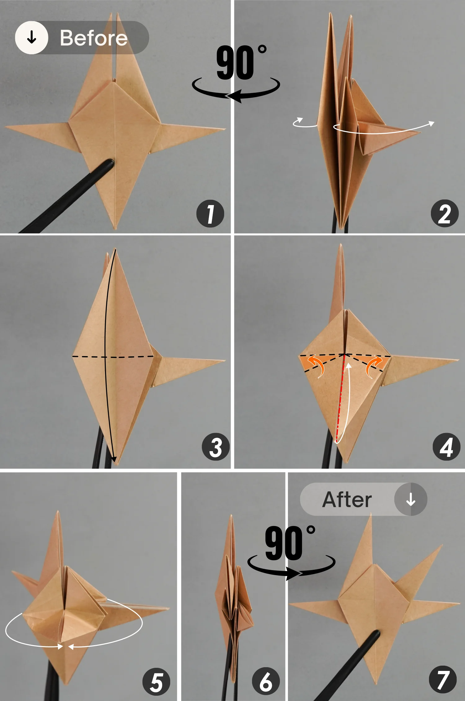 origami spider | origamiok