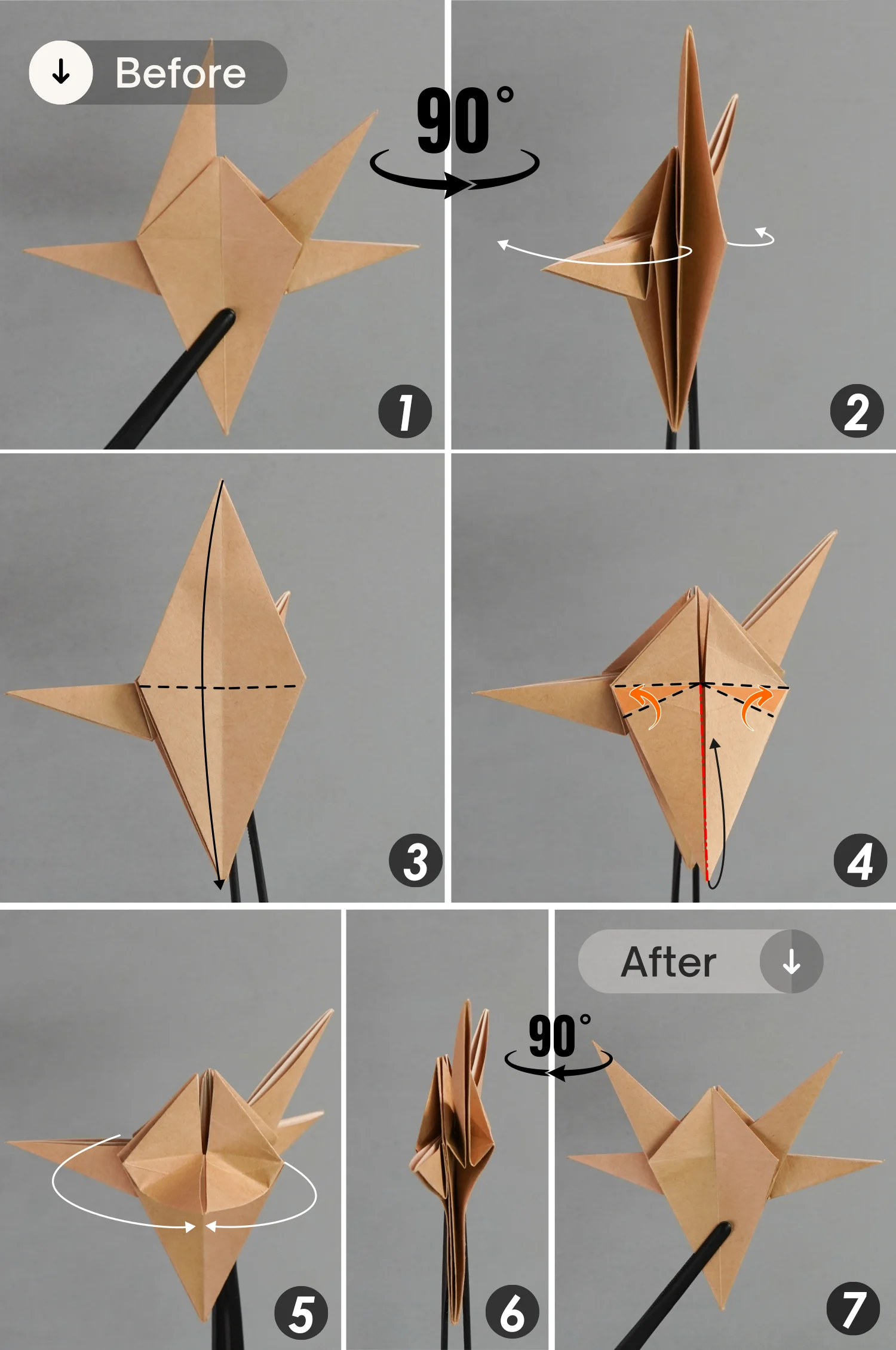 origami spider | origamiok