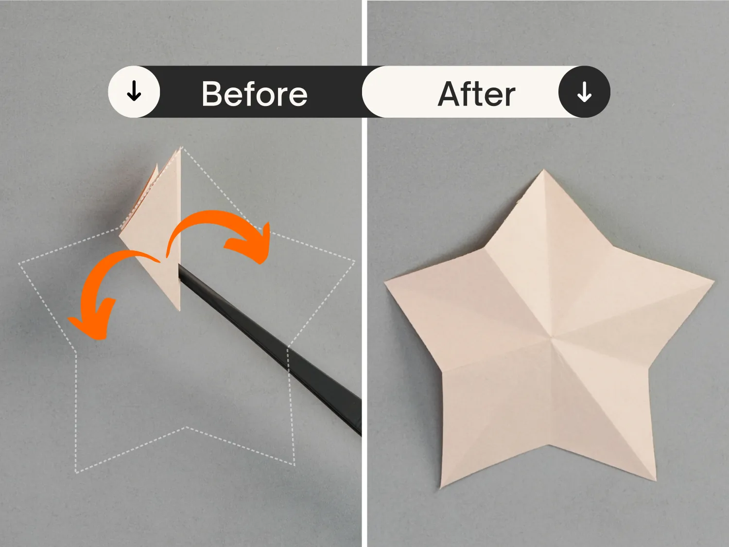 origami star 3d | origamiok